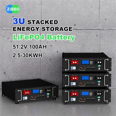 3U Kabinè Kalite Enèji Depo Batri 51.2V 5KWH -30 kWh