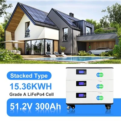 Depo enèji rezidansyèl 15KWH Solè anpile batri 51.2V 300Ah Long Life Cycle