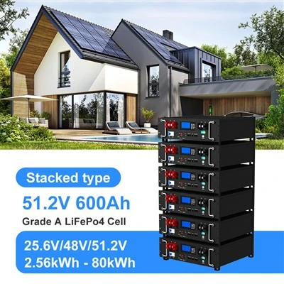 Solè 30kwh etajè monte 51.2v 600ah Klas A batri ityòm